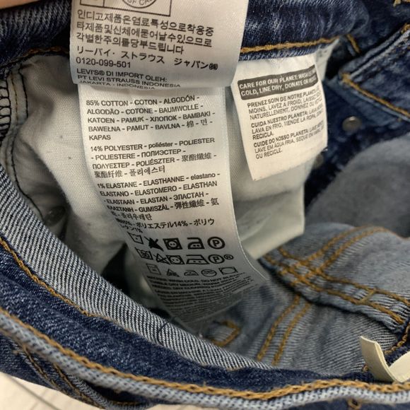 Womens Size 31 Levi’s Wedgie Straight Jeans EUC - Picture 5 of 5